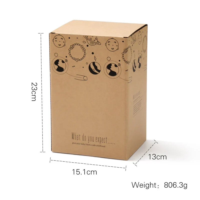 Sustainable Wooden Building Blocks Set