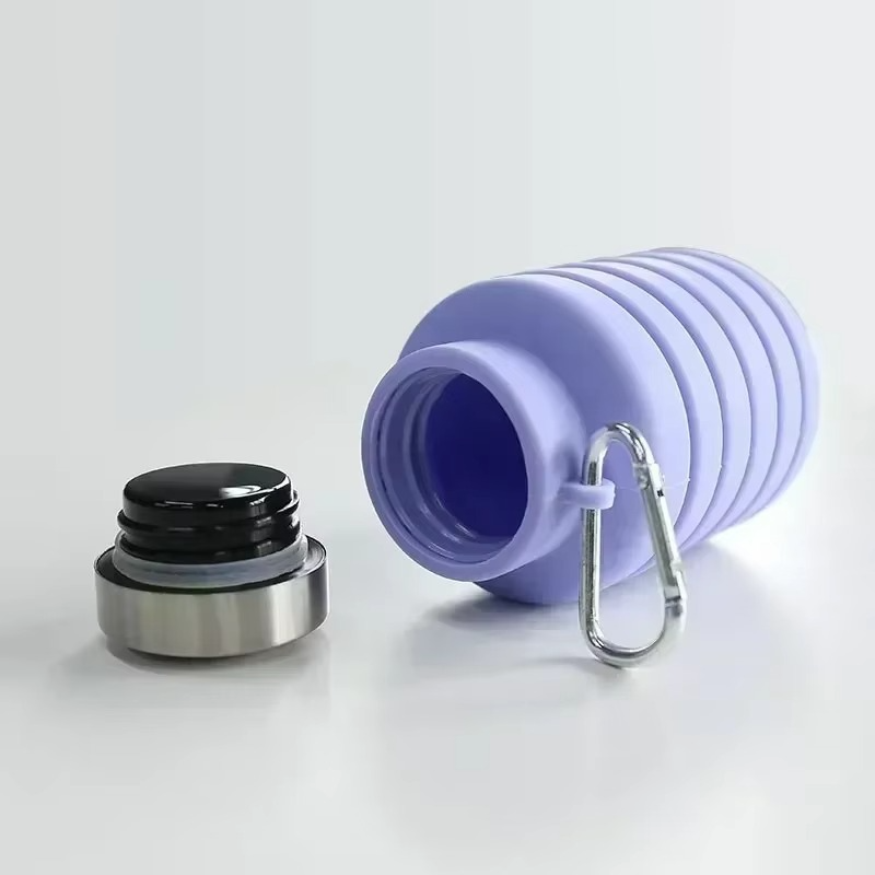 Compact Folding Water Bottle - Lightweight Travel Cup