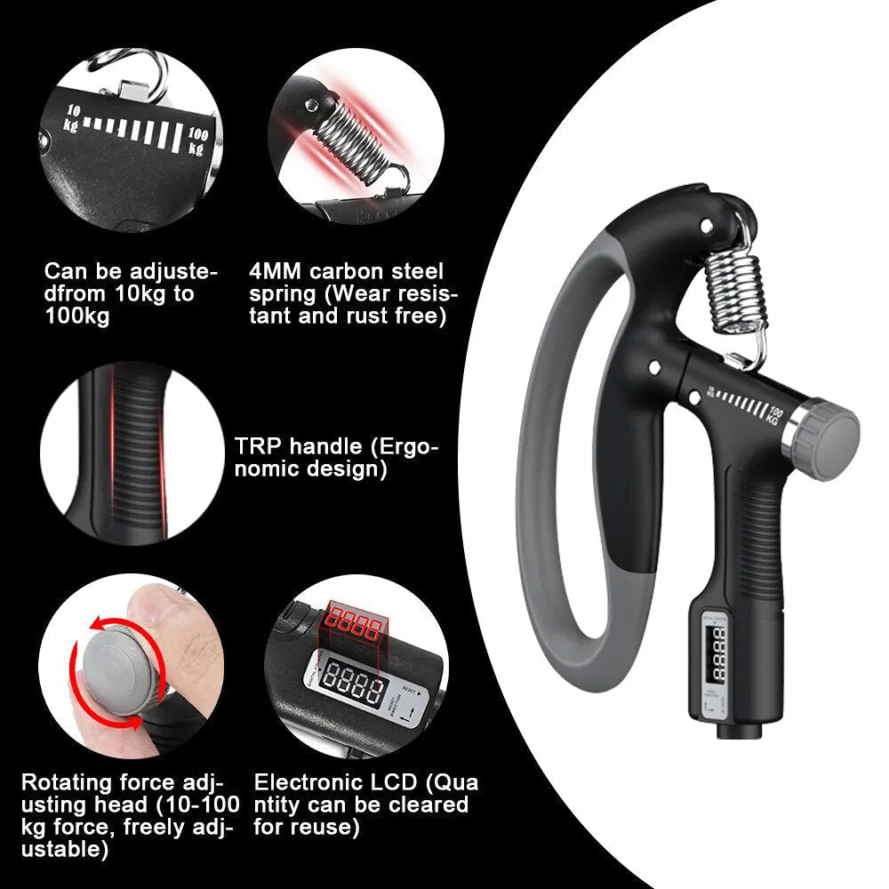 Compact Hand Grip Strength Training Exerciser