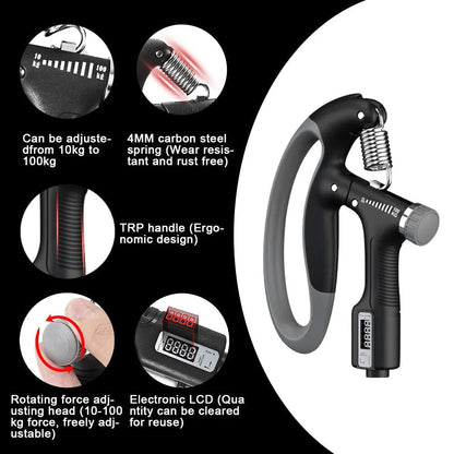 Compact Hand Grip Strength Training Exerciser