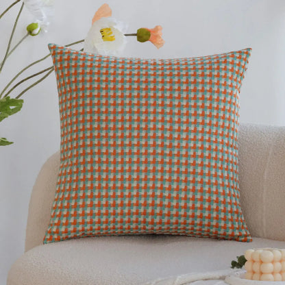 Colorful Throw Pillow in Modern Nordic Design