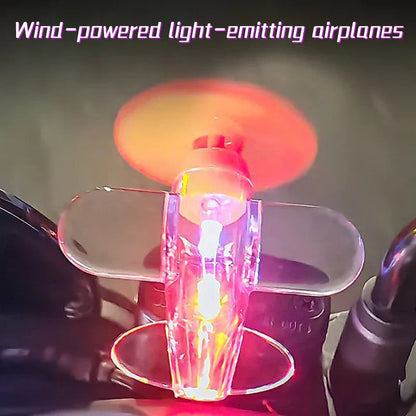 Turbo LED Mini Plane Car Accessory