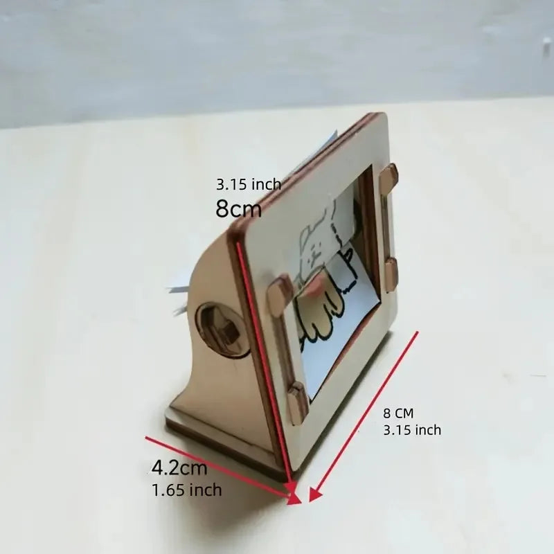 Creative Wooden Animation Kit DIY Desktop Toy