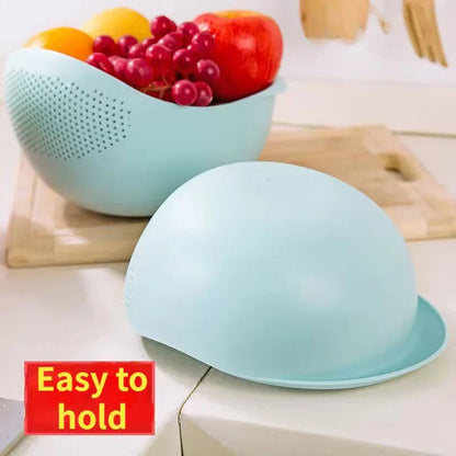 Portable Collapsible Strainer Basket for Food and Rice
