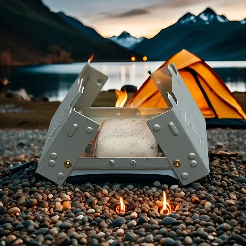 Portable Compact Travel Gas Stove Burner - Yeezlab