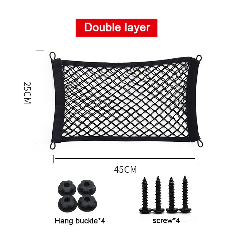 Flexible Car Storage Mesh Net Pocket Organizer - Yeezlab