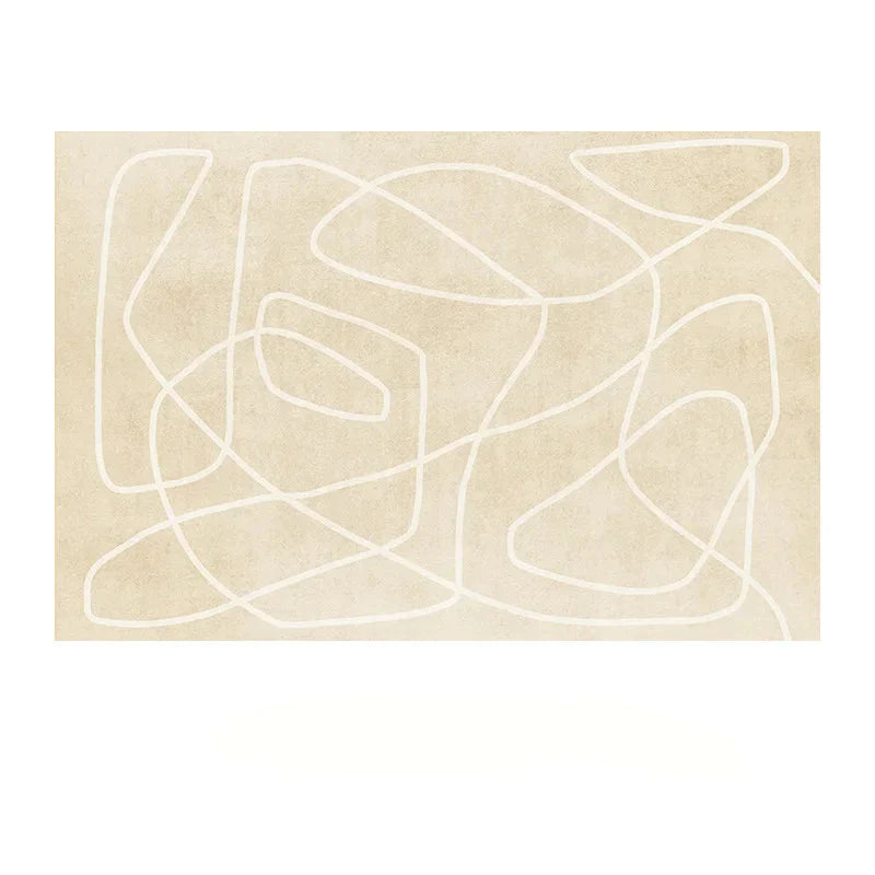 Soft Japanese Style Non-Slip Area Rug for Home