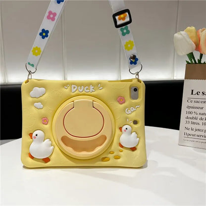 Fun Kids iPad Clear Protective Case Stand