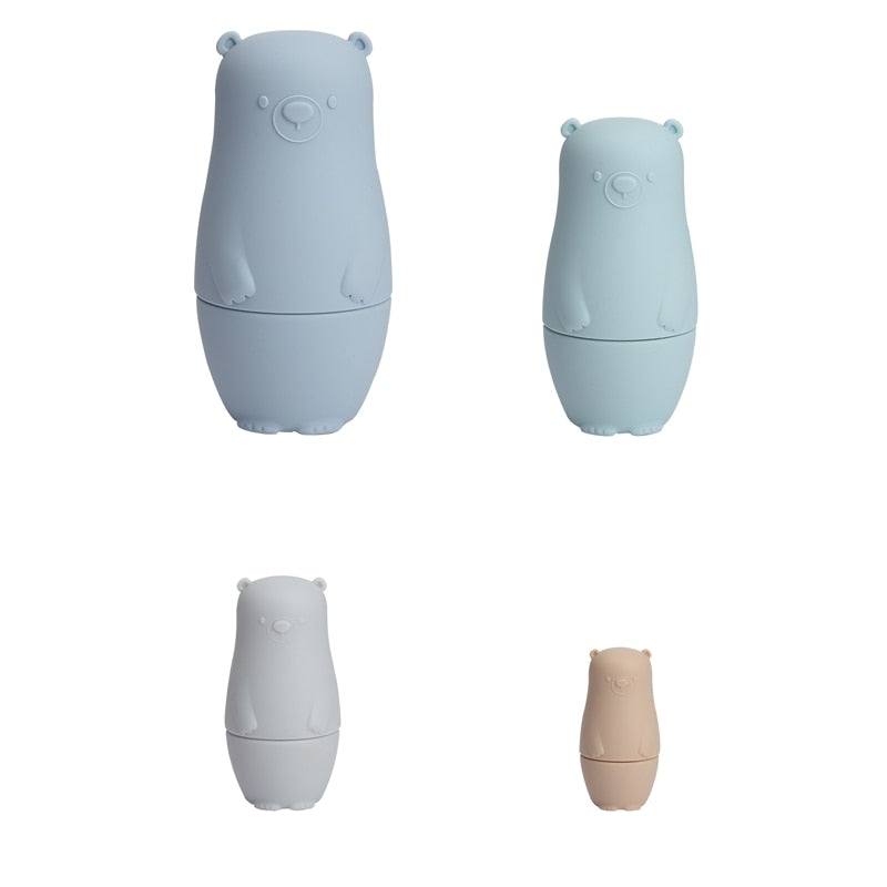 Colorful Silicone Nesting Dolls