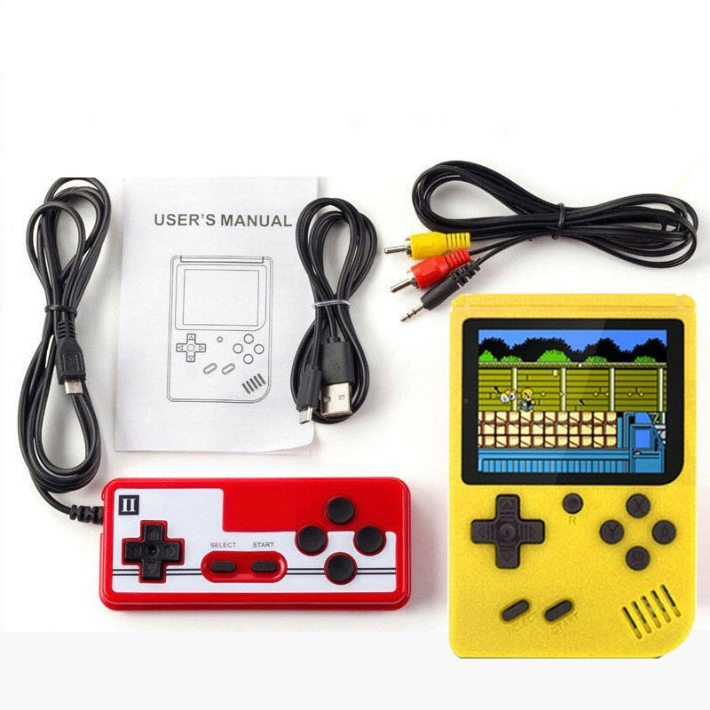 Portable Retro Game Console with 400 Classic Games
