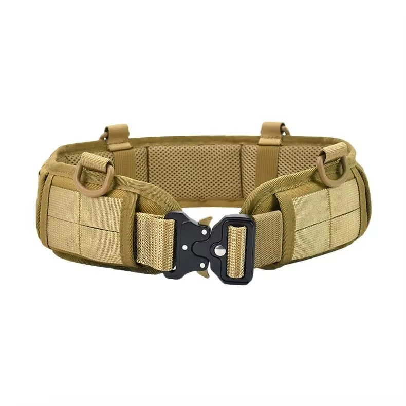 Durable Outdoor Quick Release Web Belt with Heavy Duty Buckle