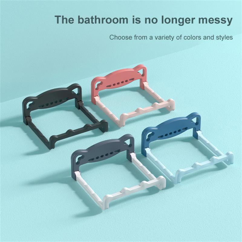 Space-Saving Bathroom Wall Storage Shelf