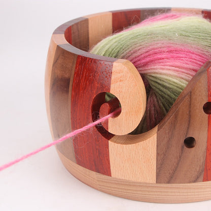Knitting Storage | Collapsible Yarn Organizer Bowl