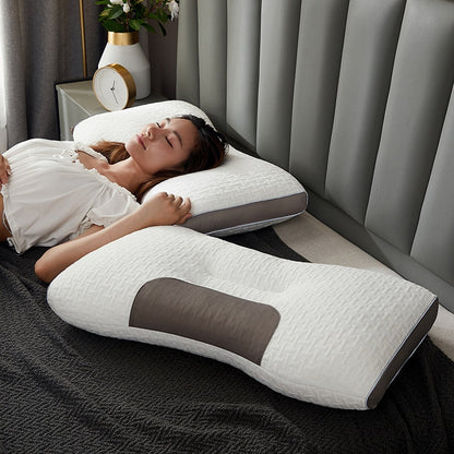 Contour Memory Foam Pillow for Back and Side Sleep - Yeezlab