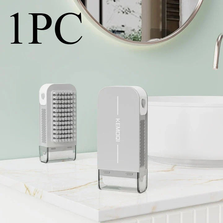 2-in-1 Cleaning Brush and Soap Dispenser