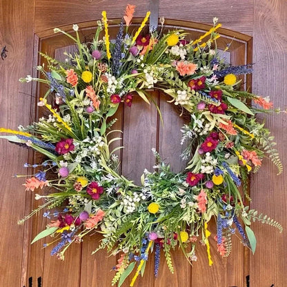 Beautiful Floral Wreath for Home Decor - Yeezlab