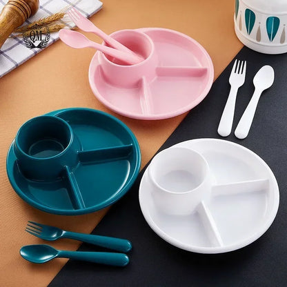 Healthy Sectioned Food Portion Control Plate