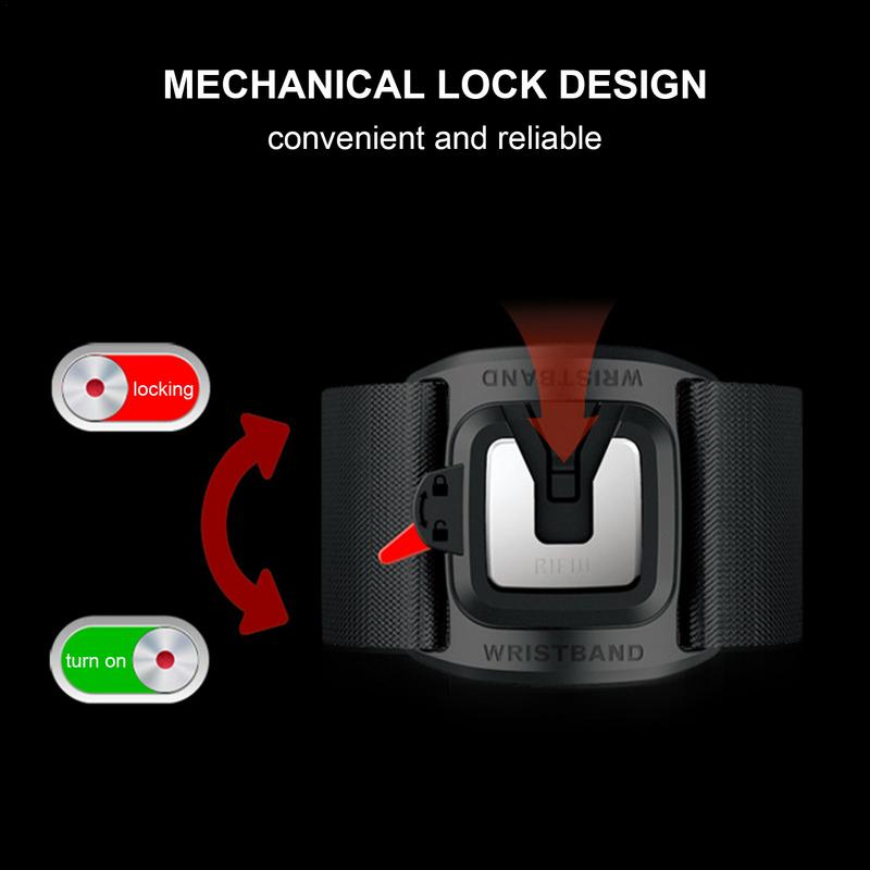 Sporty Wrist Phone Running Holder