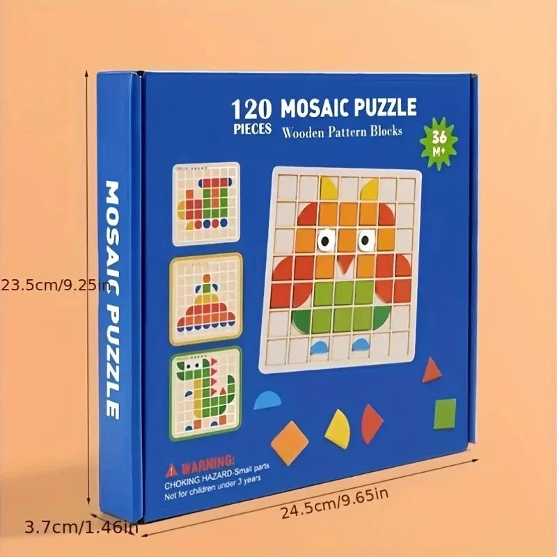 Educational Wooden Shape Sorting Puzzle Toy