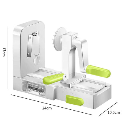 Easy 5-in-1 Veggie Spiralizer & Slicer Set