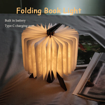 Portable LED Reading Book Lamp Decor