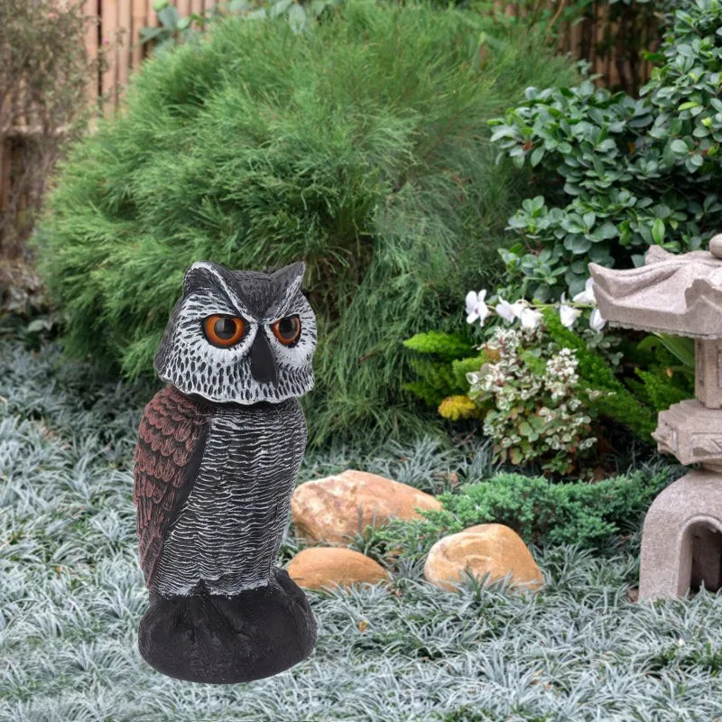 Outdoor Owl Decoy Bird Repellent Guard - Yeezlab