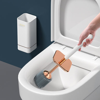 Simple Bathroom Toilet Brush with Holder