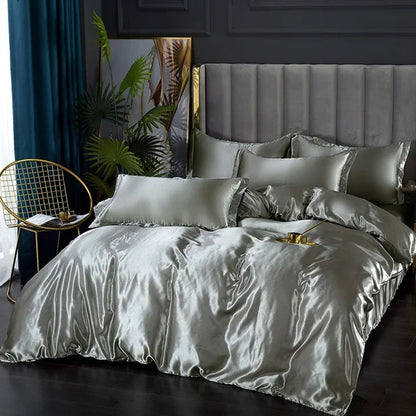 Soft Satin Bed Sheet Set