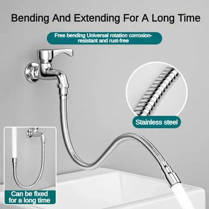 Flexible Kitchen Faucet Spray Nozzle Adapter