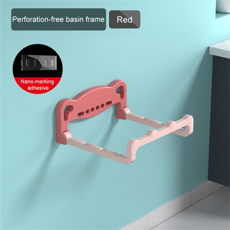 Space-Saving Bathroom Wall Storage Shelf