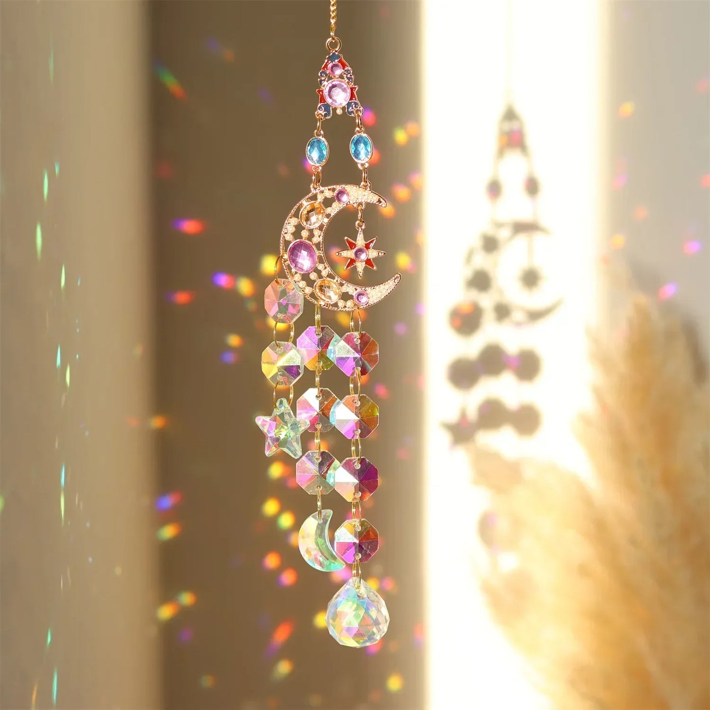 Sparkling Crystal Glass Sun Catcher