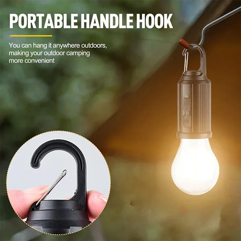 Portable Outdoor Solar LED Waterproof Lamp