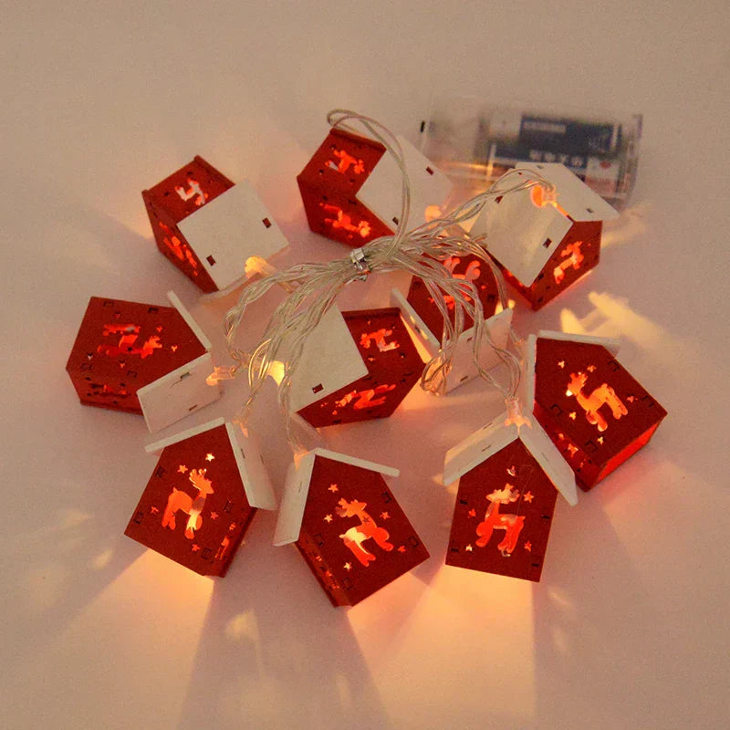 Cozy Wooden LED Home Light Strip