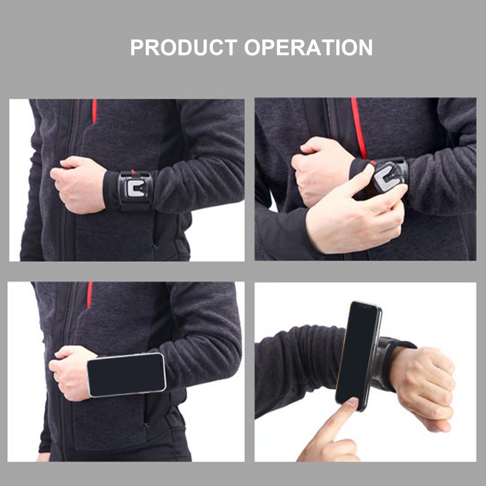 Sporty Wrist Phone Running Holder