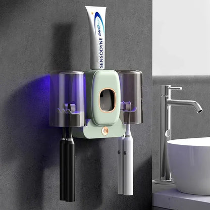 Automatic UV Toothbrush Sanitizer Wall Mount