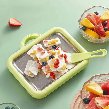 Quick Frozen Treat Ice Cream Maker Tray - Yeezlab