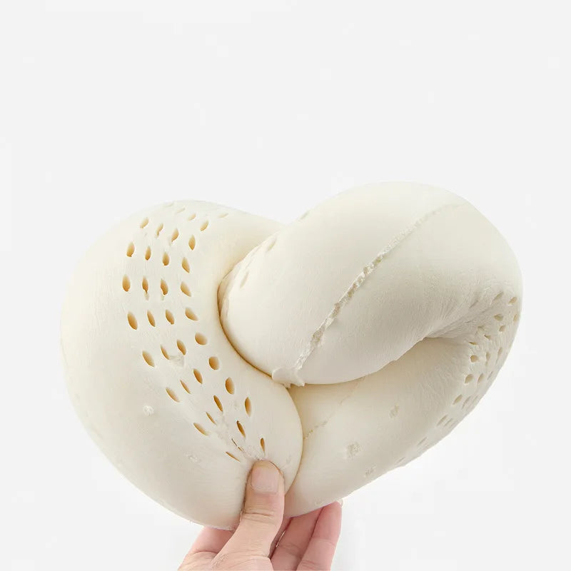Soft Latex Contour Travel Neck Pillow