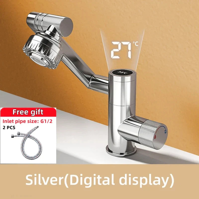 Modern 360 Rotating LED Bathroom Faucet