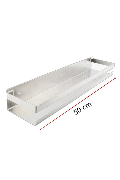 Sleek Wall Mounted Black Shelves