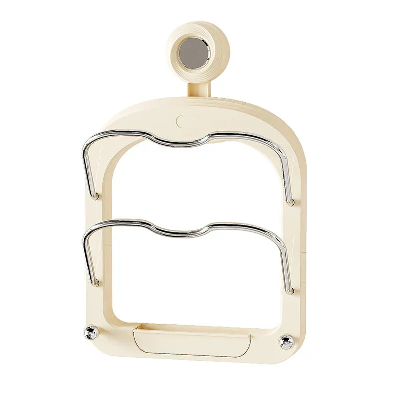 Space-Saving Wall-Mounted Pot Lid Holder Rack - Yeezlab