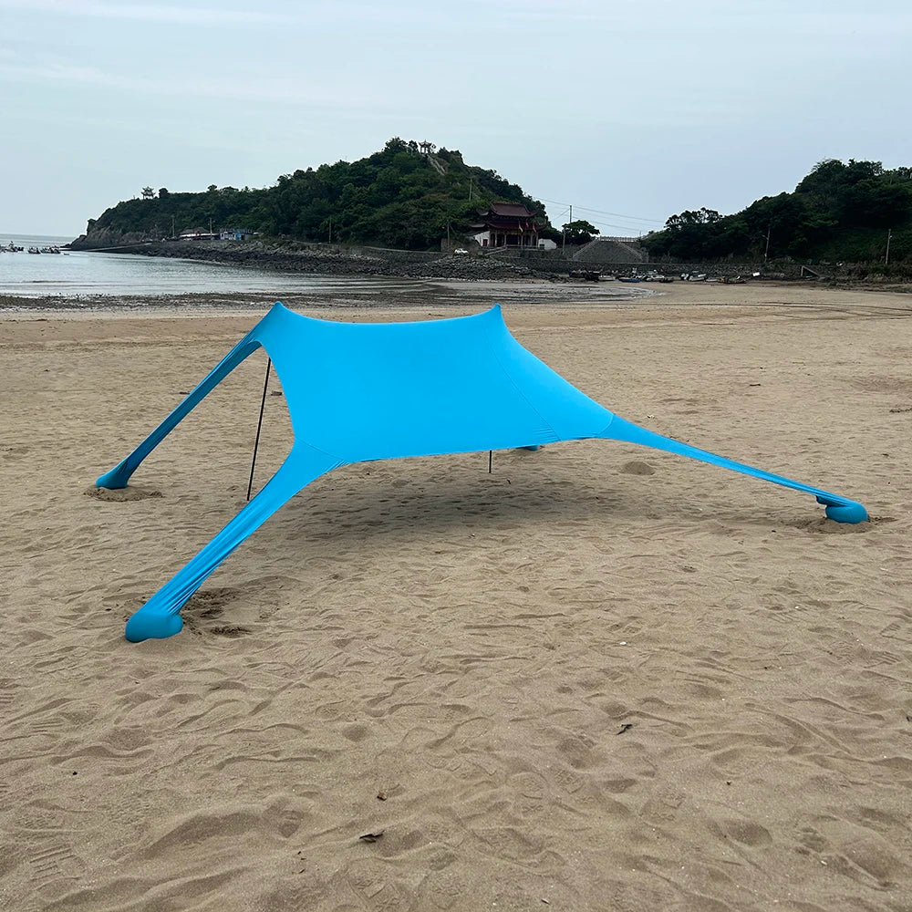 Large Family Beach Sun Shelter with UV Protection