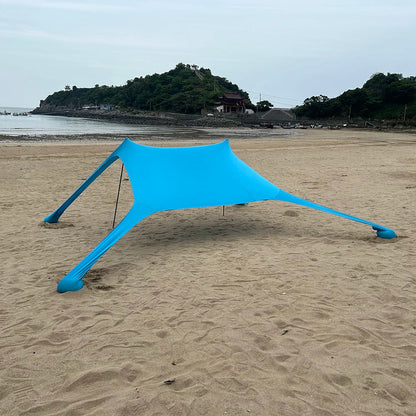 Large Family Beach Sun Shelter with UV Protection