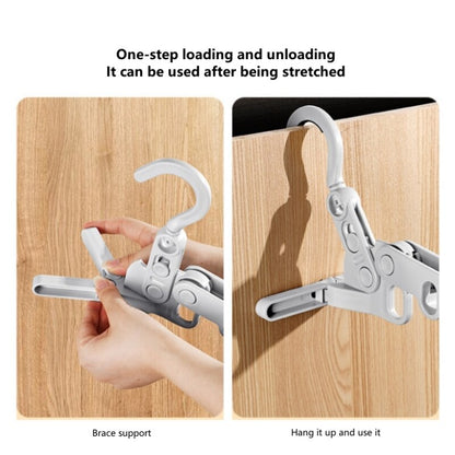 Portable Folding Closet Travel Hanger Organizer