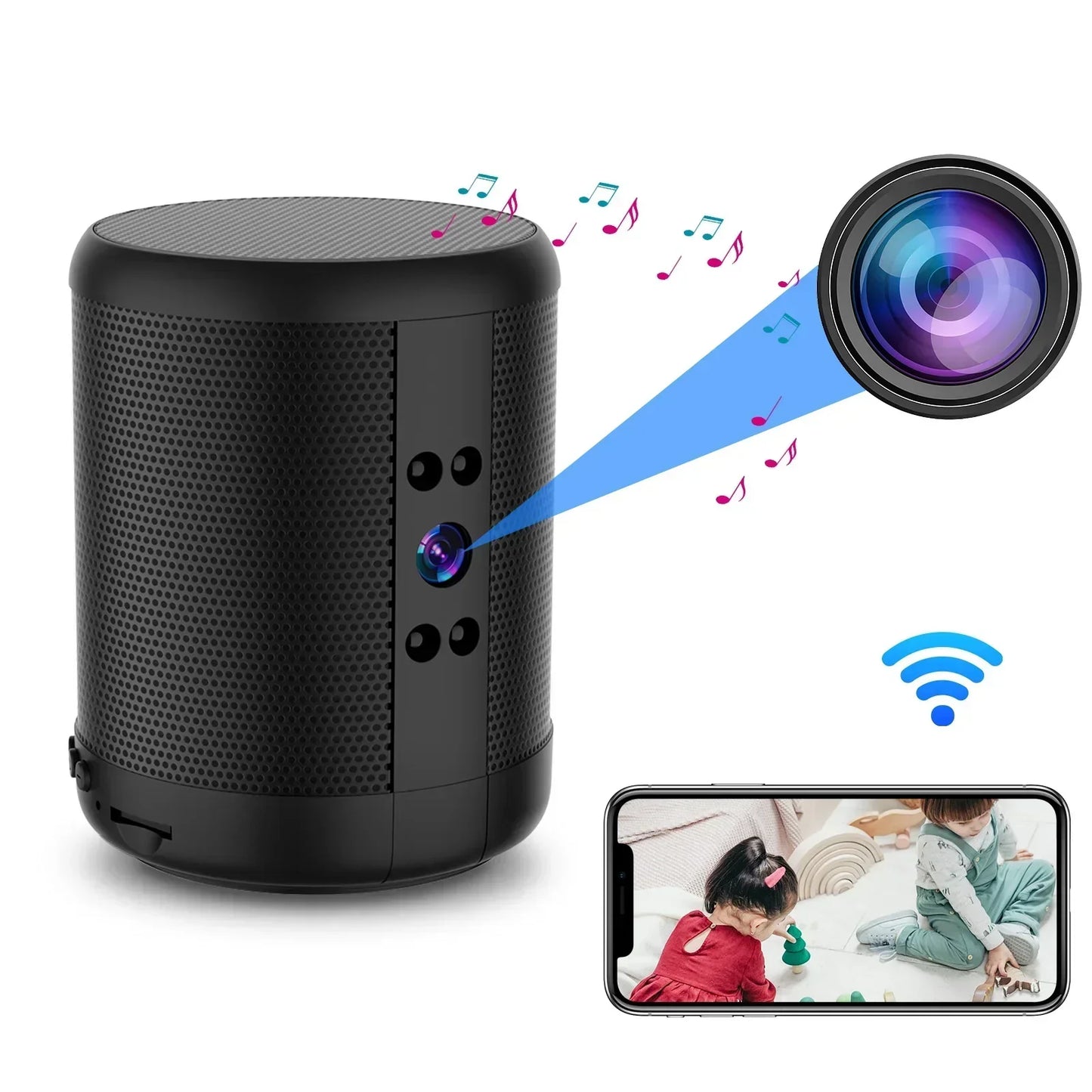Wireless Home Security Night Vision IP Camera