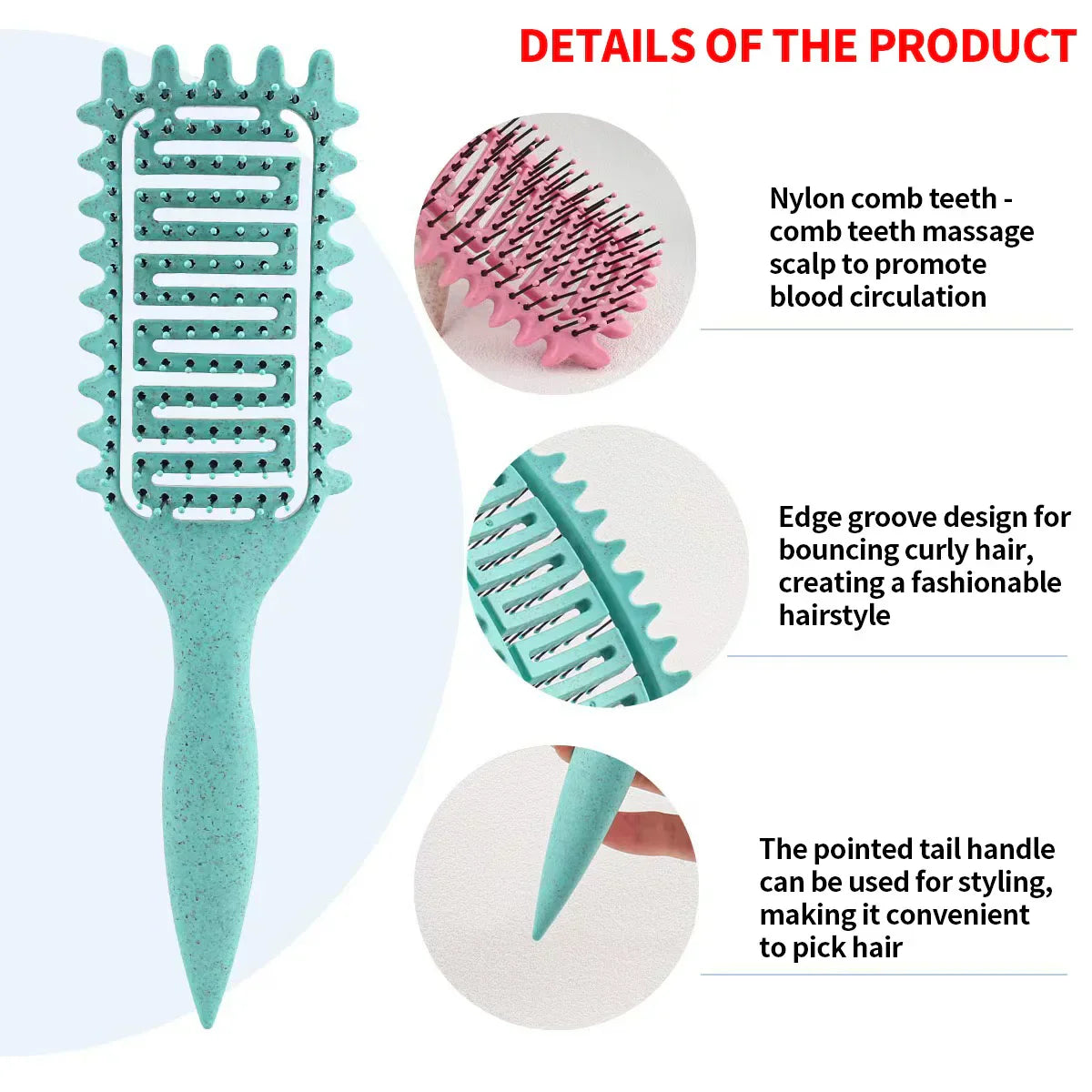 Detangling Curl Hair Care Brush