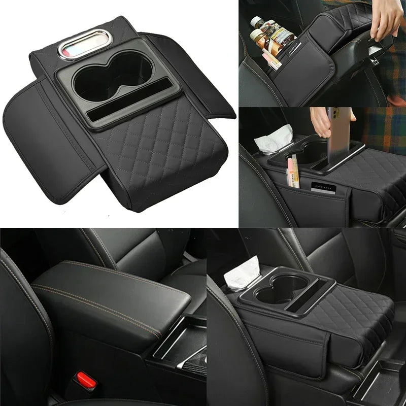 Premium Console Car Armrest Storage Pad