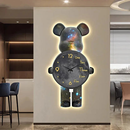 Bright Star Shaped LED Wall Clock - Yeezlab