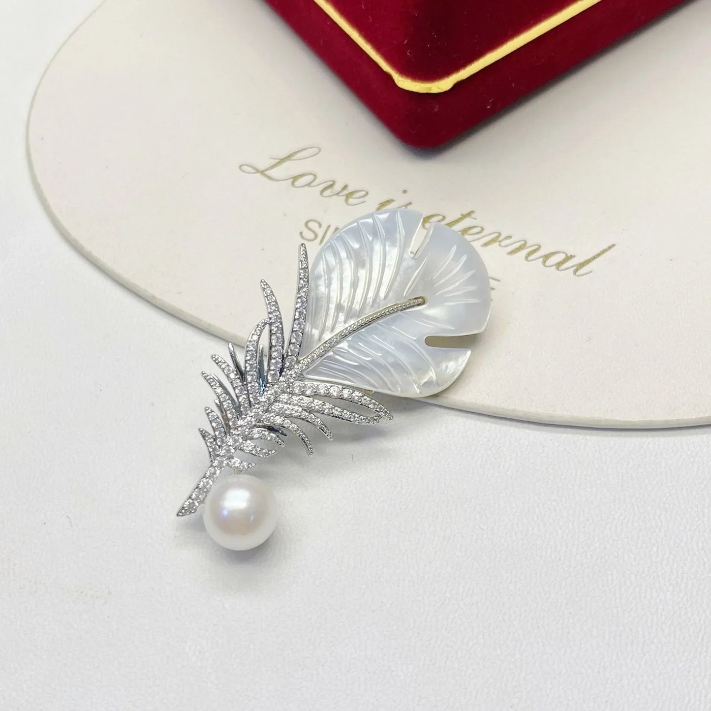 Timeless Pastry Shaped Pin Brooch