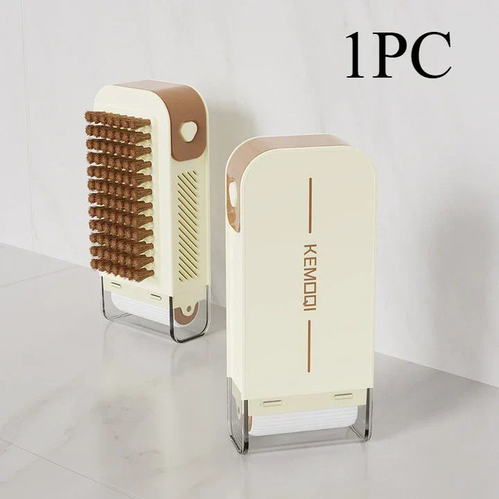 2-in-1 Cleaning Brush and Soap Dispenser