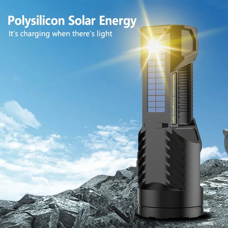 Rechargeable High-Power LED Flashlight